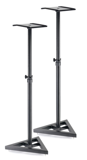 [SMOS-10 SET] 2 supports de moniteur de studio, en acier, réglables en hauteur