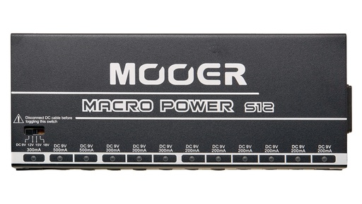 [MACROPOWERS12] ALIMENTATION MOOER MACRO POWER S12
