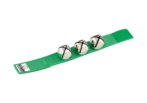 [NINO961GR] BRACELET NINO 3 GRELOTS, VERT