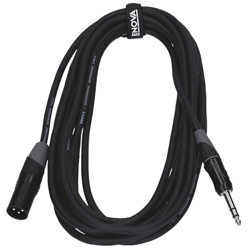 [XLMPLM3-3] CABLE MICRO ENOVA XLR M - JACK ST 3M