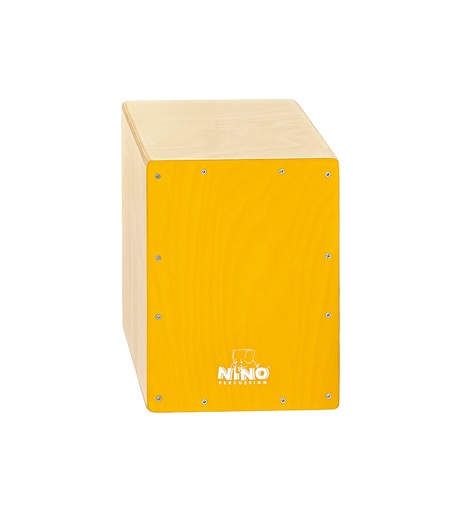 [NINO950Y] CAJON NINO 13", BOULEAU, FACADE JAUNE