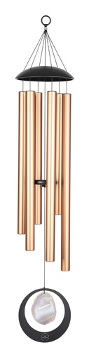 [MCDT50AB] CHIMES SONIC ENERGY AGATE 50", BRONZE