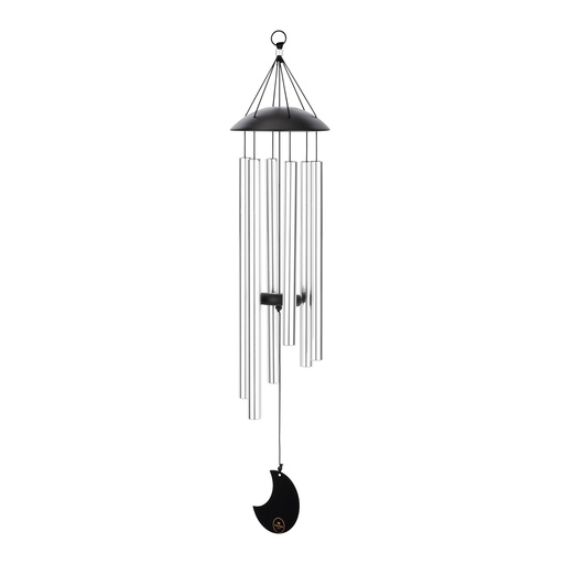[MMC32S] CHIMES SONIC ENERGY MOON 32", ARGENT