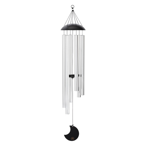 [MMC44S] CHIMES SONIC ENERGY MOON 44", ARGENT