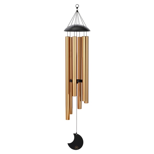 [MMC44B] CHIMES SONIC ENERGY MOON 44",BRONZE