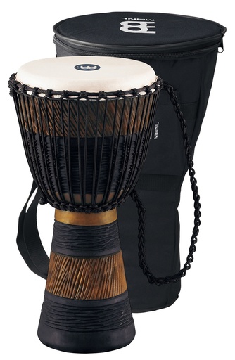 [ADJ3B-L] DJEMBE MEINL EARTH 12" AVEC HOUSSE