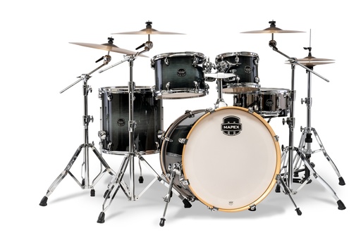 [AR529SVOZ] Batterie MAPEX Armory black onyx Rock - GC22