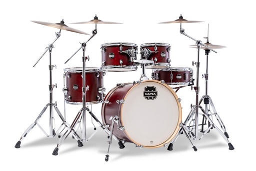[MM504SFWI] Batterie MAPEX Mars maple 5f merlot satin Fusion - GC20