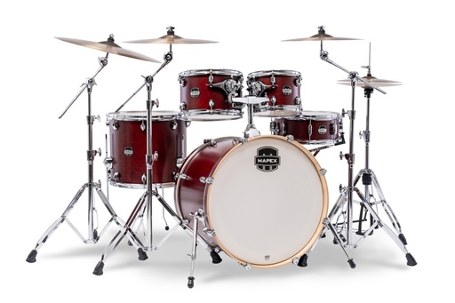[MM529SFWI] Batterie MAPEX Mars maple pop rock 5f merlot sat Rock - GC22