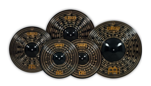 [CCD-CS4] Pack Cymbales C.CUSTOM DARK - 14/16/18/20 | MEINL
