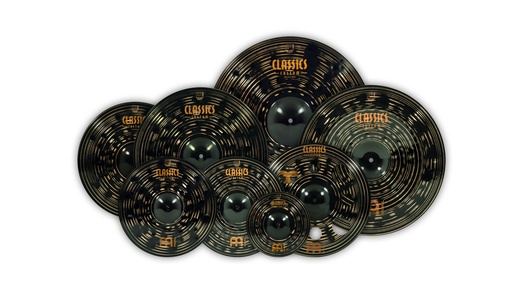 [CCD-CS2] Pack Cymbales C.CUSTOM DARK EXPANDED - 10/14/16/18/16/18/20 | MEINL