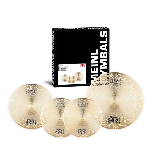 [P-HCS141620] Pack 3 Cymbales Silencieuses Mute - 14/16/20 | Practice MEINL HCS