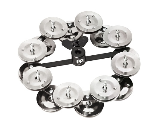[HTHH2BK] Tambourin de charleston - Hi Hat - MEINL 5" ACIER 2 rangées