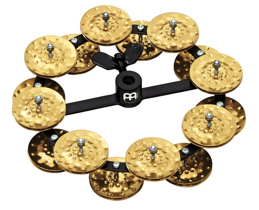 [HTHH2BBK] Tambourin de charleston - Hi Hat - MEINL 5" CUIVRE 2 rangées