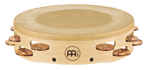 [AE-MTAH2BO] Tambour de basque | Tambourin PRO Peau de veau - MEINL Edition Artisan BRONZE
