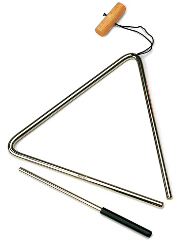 [NINO552] TRIANGLE NINO 20CM AVEC BATTE