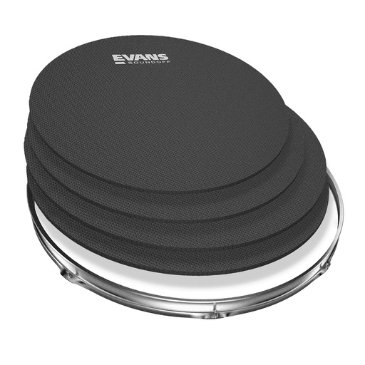 [SO-2346] SoundOff by EVANS Drum Mute Pack, Standard (12",13",14",16")