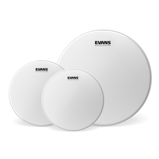 [ETP-UV2-R] EVANS UV2 Coated Tom Pack - Rock (10", 12", 16")