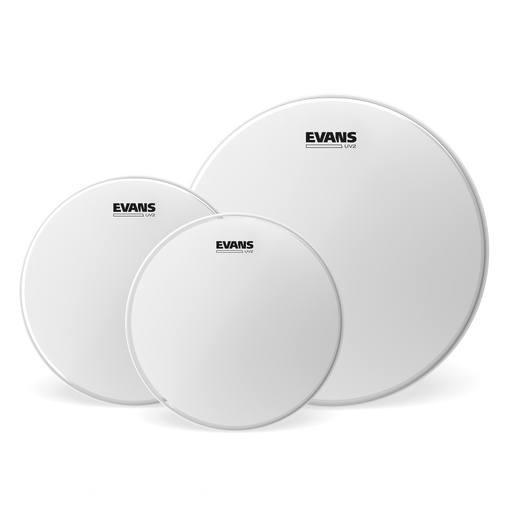 [ETP-UV2-S] EVANS UV2 Coated Tom Pack - Standard (12", 13", 16")