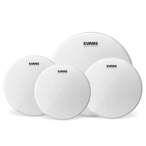 [EPP-UV1-S] EVANS UV1 Coated Standard Pack (12", 13", 16") with 14" UV1 Coated Snare Batter