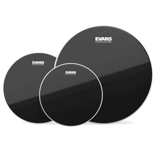 [ETP-CHR-F] EVANS Black Chrome Tompack, Fusion (10 ", 12 ", 14 ")