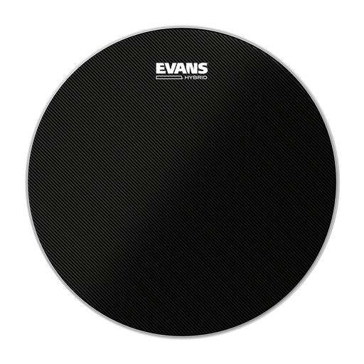 [SB14MHB] EVANS Hybrid Black Marching Snare Drum Head, 14 "