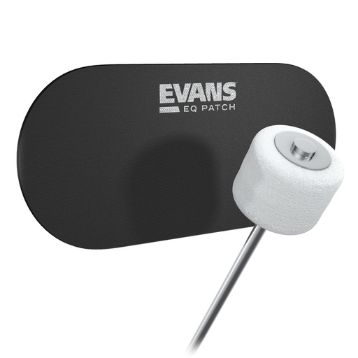 [EQPB2] EVANS EQ Double Pedal Patch, Black Nylon