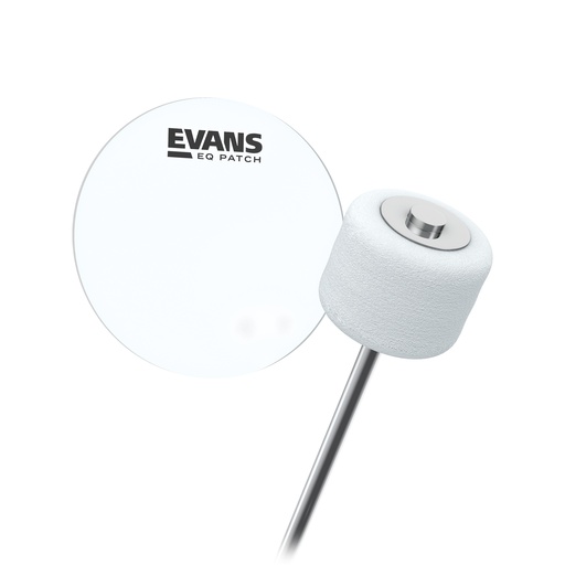 [EQPC1] EVANS EQ Single Pedal Patch, Clear Plastic