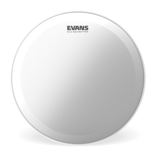 [BD24GB3C] EVANS EQ3 Frosted Bass Drum Head, 24 "