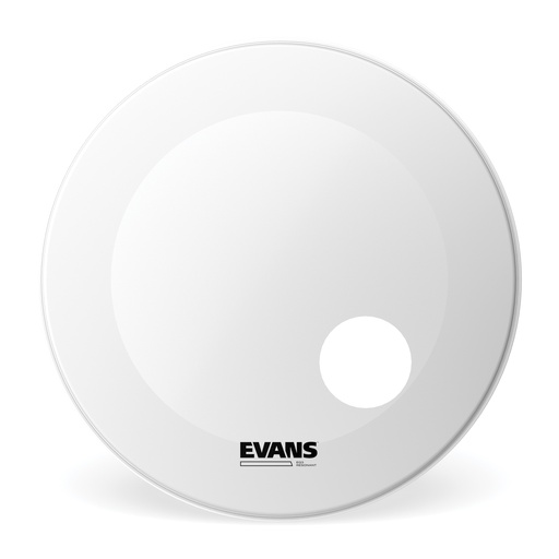 [BD22RGCW] EVANS EQ3 Resonant Coated White Bass Drum Head, 22 "