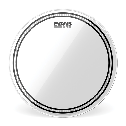 [TT13ECR] EVANS EC Resonant Drum Head, 13 "