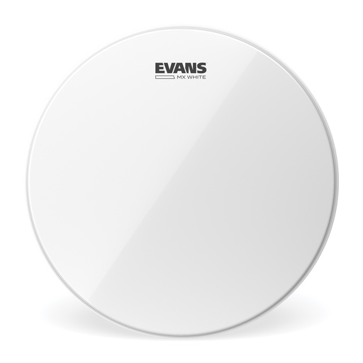 [TT12MXW] EVANS MX White Marching Tenor Drum Head, 12 "