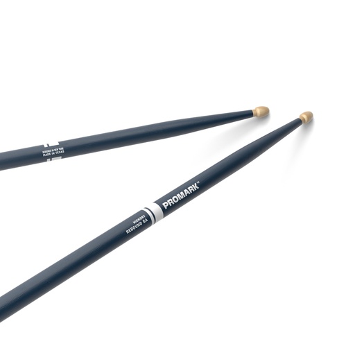 [RBH565AW-BLUE] ProMark Rebound 5A Painted Blue Hickory Drumstick, Acorn Wood Tip