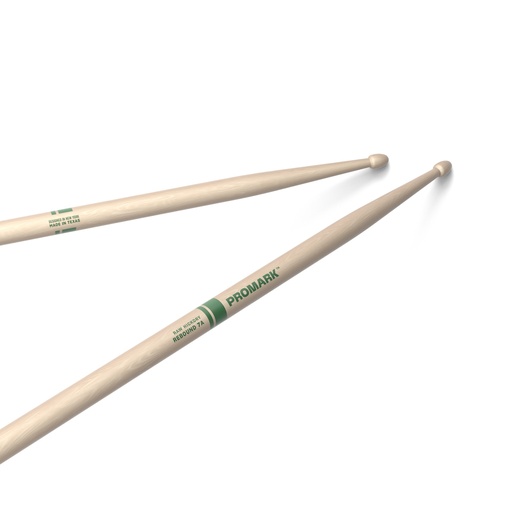 [RBHR535AW] ProMark Rebound 7A Raw Hickory Drumstick, Acorn Wood Tip