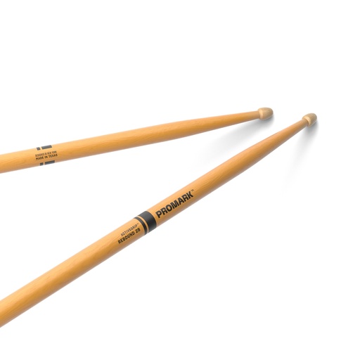 [R2BAGC] ProMark Rebound 2B ActiveGrip Clear Hickory Drumstick, Acorn Wood Tip