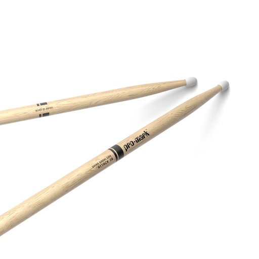 [PW2BN] ProMark Classic Attack 2B Shira Kashi Oak Drumstick, Oval Nylon Tip