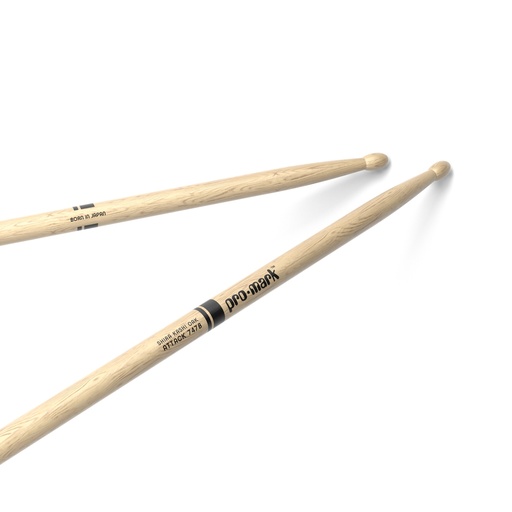 [PW747BW] ProMark Classic Attack 747B Shira Kashi Oak Drumstick, Oval Wood Tip