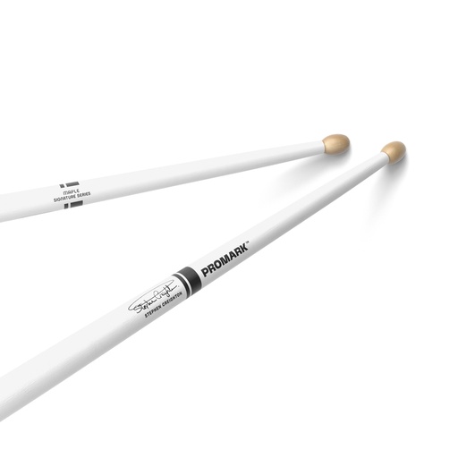 [PBSC-WHT] ProMark Stephen Creighton Pipe Band White Maple Drumstick, Wood Tip