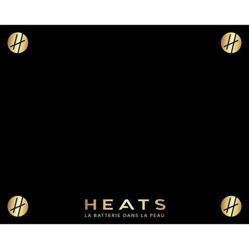 [HDAT1418LM] Tapis HEATS - 140 x 180 cm maillage fin - Logo discret