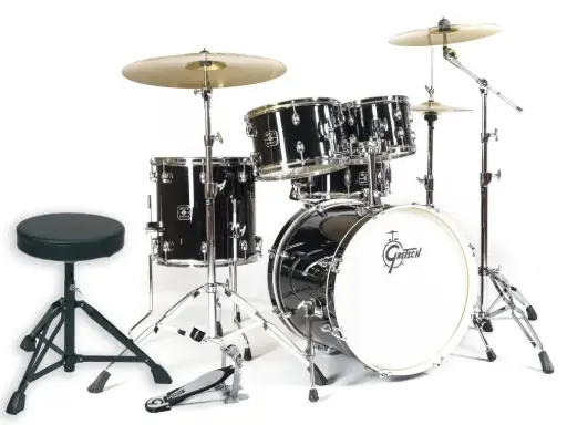 [GR801.440] Batterie complète GRETSCH Energy Intégrale + 3 Cymbales PAISTE FUSION - GC20
