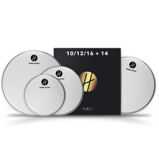 [HDTAP4GS1] Pack tasty.series sablée ou coated : 10“ 12“ 16“ + 14“ tasty sablée