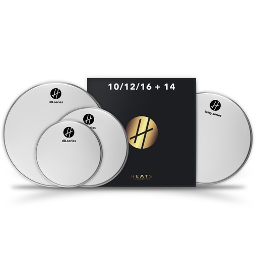 [HDDBP4GS2] Pack dB.series sablée ou coated : 10“ 12“ 16“ + 14“ tasty sablée