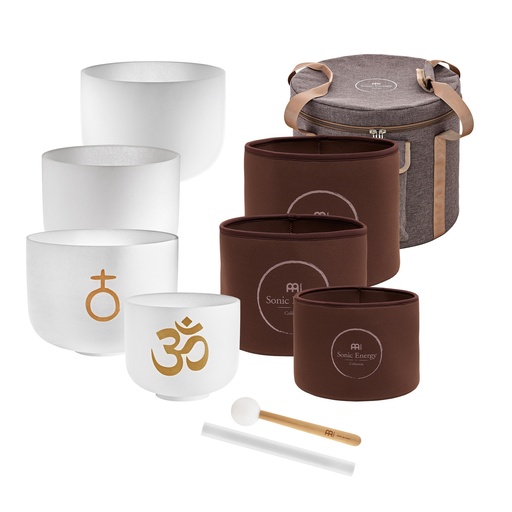 [CSBSETOM4] SET 4 SINGING BOWL SONIC ENERGY CRYSTAL