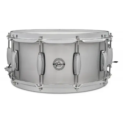 [GR820.192] Caisse claire Full Range Aluminium GRETSCH |Grand Prix | 14" x 6,5"