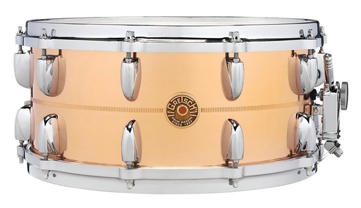 [GR820.504] Caisse claire Bronze GRETSCH USA 14" x 6,5"