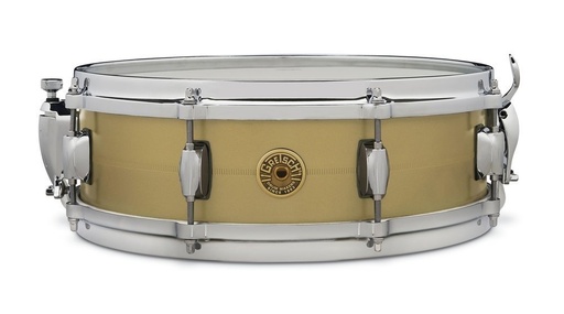 [GR820.635] Caisse claire USA Gergo Borlai Signature GRETSCH Laiton 14" x 4,25"