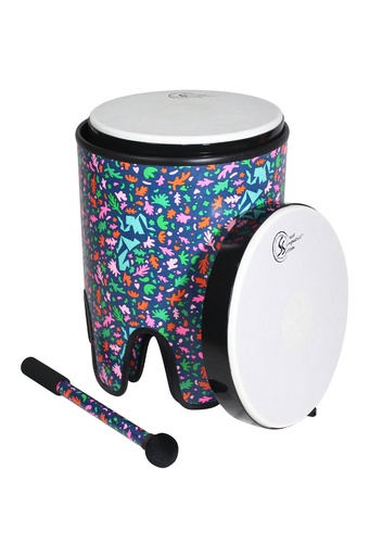 [TO810.440] Tambourins Sympatico Tom Tom Pré-accordé TSSNT-3PCAD-FDP