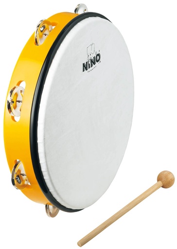 [NINO24Y] JINGLE DRUM NINO ABS 10" JAUNE