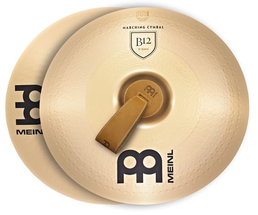 [MAB12-18M] PAIRE CYMBALES MEINL MARCHING 18" B12