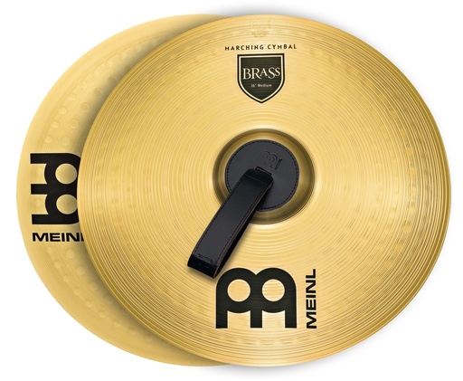 [MABR-18M] PAIRE CYMBALES MEINL MARCHING 18" CUIVRE